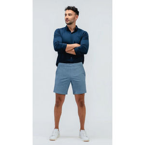 Ministry Of Supply Men's Size XS NEW Lunar Blue Fusion Terry Short NWT $98